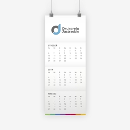 Oferta druku kalendarzy jednodzielnych i trójdzielnych
